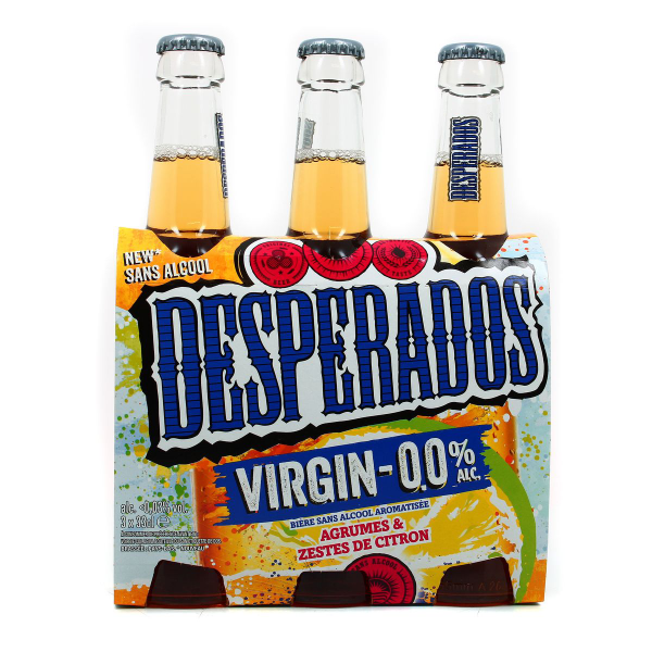 Cerveja com Álcool DESPERADOS emb.3x33cl